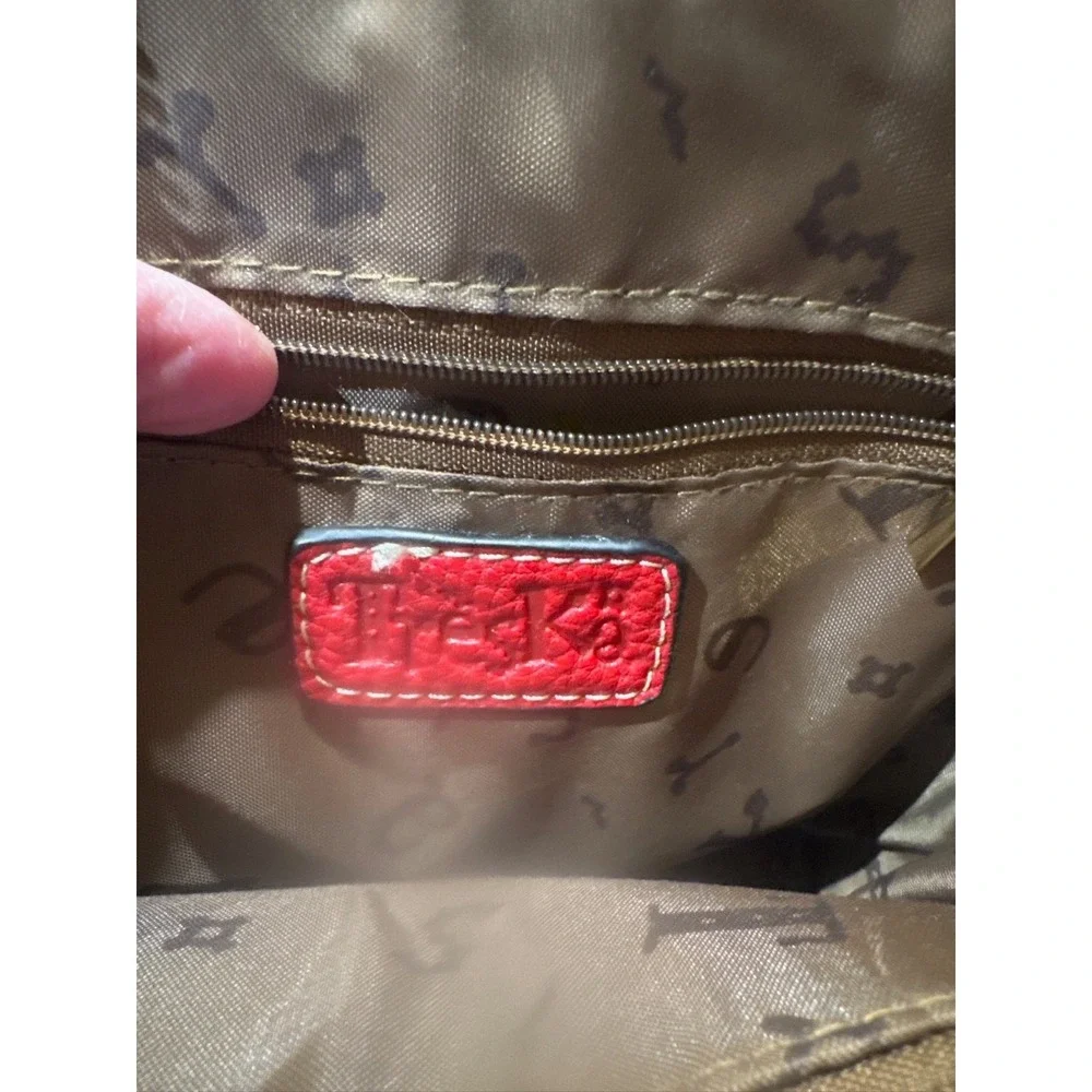 Liz Claiborne Red Crossbody Small Shoulder Bag Purse‎